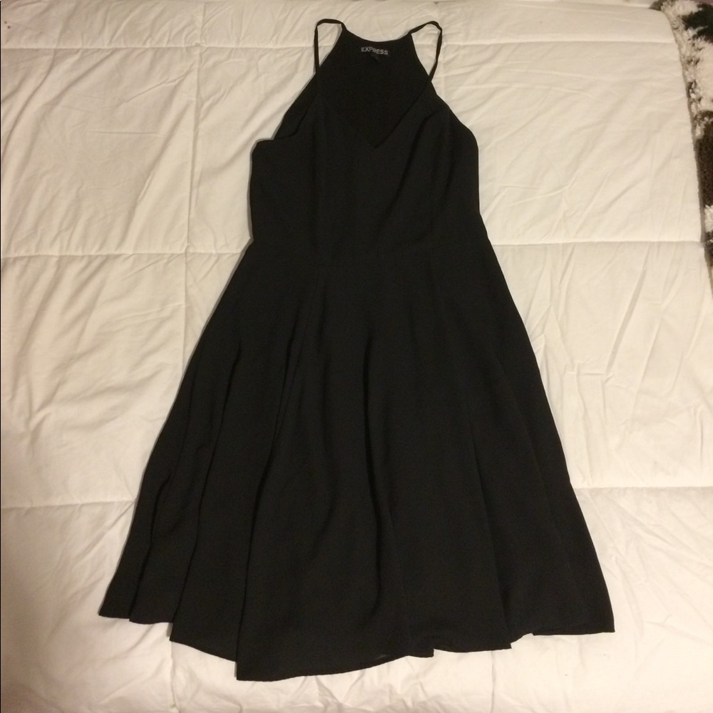 Express Mini Black Dress